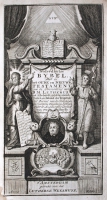 Lutherbijbel (1750) Titelgravure